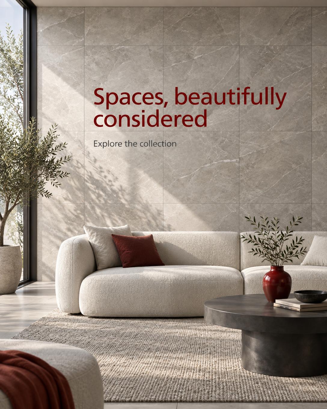 Spaces, beautifully considered